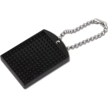 Náhradní klíčenka s řetízkem k pixel hobby černá