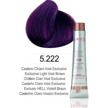 Barva na vlasy Green Light barva na vlasy Luxury 5.222 100 ml