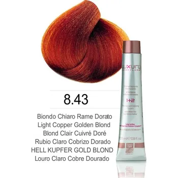 Barva na vlasy Green Light barva na vlasy Luxury 8.43 100 ml