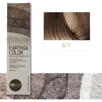 Barva na vlasy BBcos barva na vlasy Earthia Color 8/7 100 ml