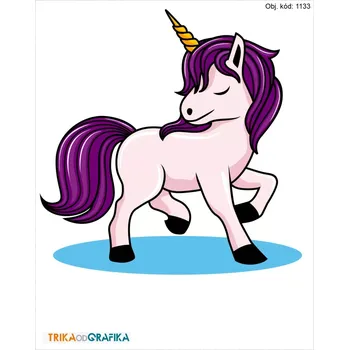 Textilie k potisku Jednorožec 1 – nažehlovačka