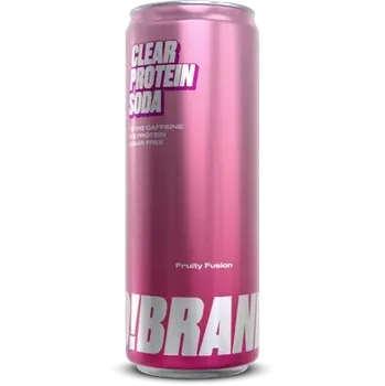 Proteinový nápoj Clear protein soda fruity fusion 330 ml
