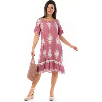 Dámské šaty Dámské šaty SHIRLEY 40 Světle růžová