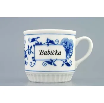 cibulák Hrnek Leo s nápisem Babička 0,30 l Dubí 2.jak