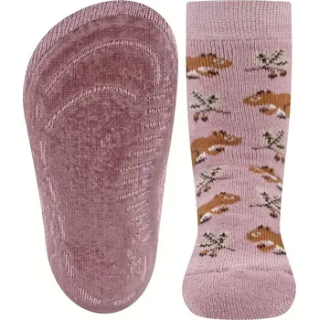 Ewers Stoppersocken SoftStep Eichhörnchen dusty mauve 31-34