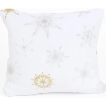 Povlak na dekorativní polštářek Povlak na polštář mikroplyš Exclusive 40 × 40 cm - Frozen bílá