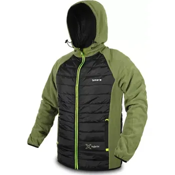 Pánská softshellová bunda DELPHIN - Hybridní přechodná bunda Ixtera Hybrix vel. King Size