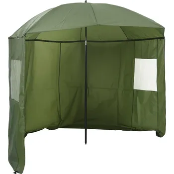 Markýza Rybářský deštník Žlutá armádní 220 x 193 cm Oxford Polyester