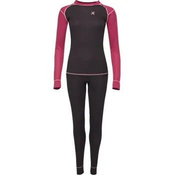 Set dámského termoprádla Klimatex DARLA Dámský funkční termoset, černá, 2XL