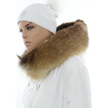 Sikora Kožešinový lem na kapuci - límec liška zrzavá L 11 (60 cm)