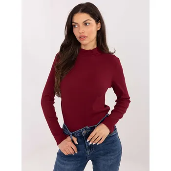 Dámská košile Blouse-JM-BZ-3035.64-burgundy Factory Price modrá | tmavě červená 3479853