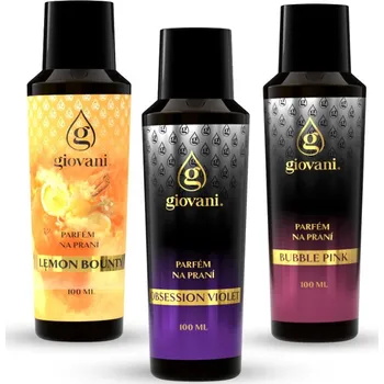 Aviváž Giovani Koncentrovaný parfém na prádlo Výhodný balíček Giovani SWEET 3 ks Objem: 100 ml