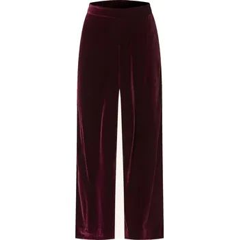 Dámské kalhoty Phase Eight Dámské Sametové Kalhoty Marlene Valentina, tmavě...