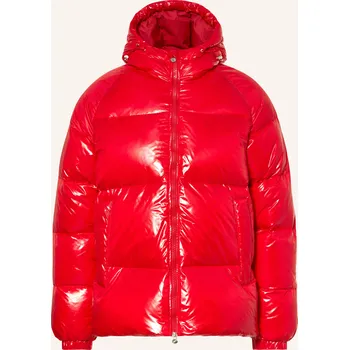 Pánská bunda Pyrenex Pánská Peříová Bunda Sten, červená, 56