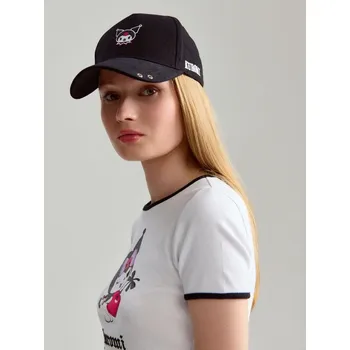 Módní doplněk Baseballová kšiltovka Kuromi - S/M - House - černá - 020BV-99X