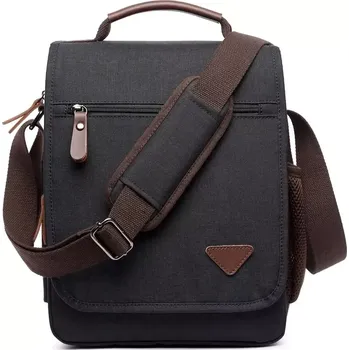 Canvasio plátěná taška přes rameno Holden Černá 8L