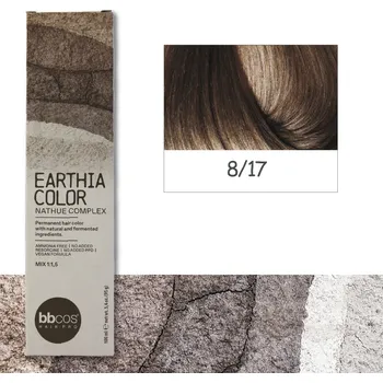 Barva na vlasy BBcos barva na vlasy Earthia Color 8/17 100 ml