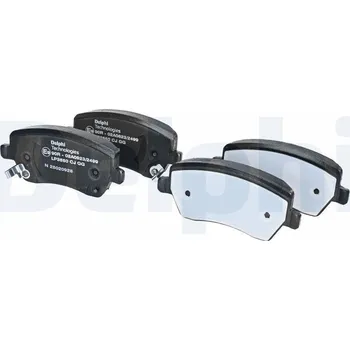 Brzdová destička Sada brzdových destiček, kotoučová brzda DELPHI LP3550