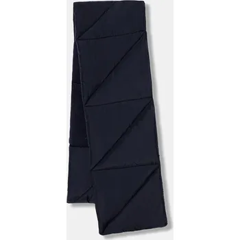 Šála Šála United Colors of Benetton pánská, tmavomodrá barva, hladká, 63JKUU010 59X, vel. ONE SIZE