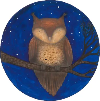 Ellastration Přáníčko Sova noční