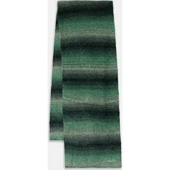 Módní doplněk Šála s příměsí vlny Carhartt WIP Tony Scarf, ONE SIZE, zelená, 91X