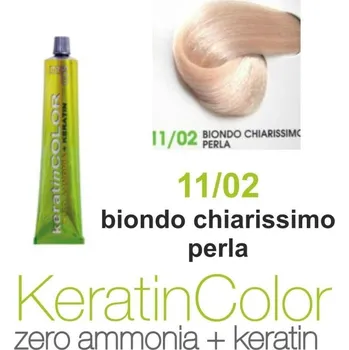 Barva na vlasy BBcos barva na vlasy s keratinem Keratin Color 11/02 100 ml