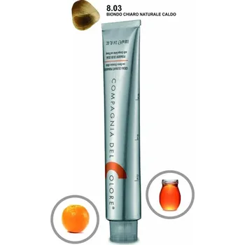 Barva na vlasy Compagnia Del Colore barva na vlasy 8.03 100 ml