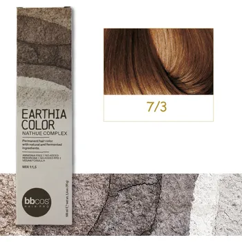 Barva na vlasy BBcos barva na vlasy Earthia Color 7/3 100 ml