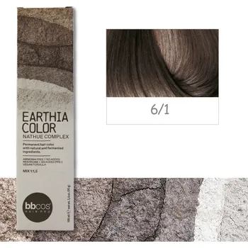 Barva na vlasy BBcos barva na vlasy Earthia Color 6/1 100 ml