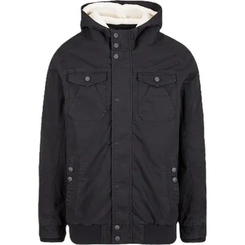 Pánská bunda Bunda MEADOW zateplená ČERNÁ Bunda MEADOW zateplená ČERNÁ vel. 3XL