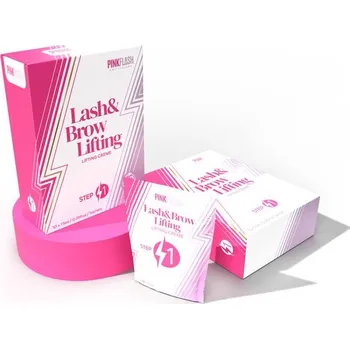 Pink Flash Switzerland Lash & Brow Lifting Flash Lift (1. krok) – sáčky 10 × 1,5 ml