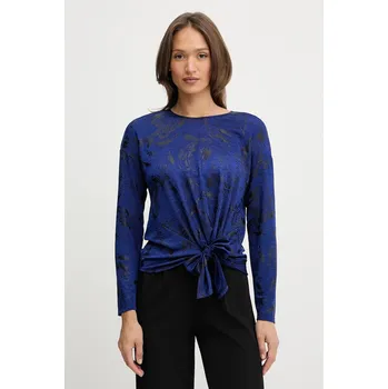 Pánské tričko Tričko s dlouhým rukávem Joseph Ribkoff 253120 námořnická modř 59A, vel. 36