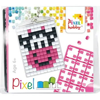 Pixel klíčenka kráva nebo liška 1ks