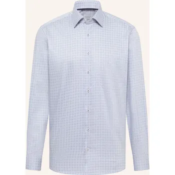 Eterna Pánská Košile Comfort Fit, tmavě modrá / bílá / černá, 43