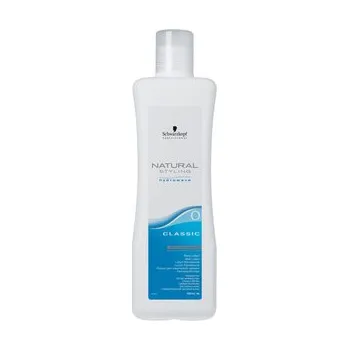 Stylingový přípravek Schwarzkopf Professional Natural Styling Classic Perm Lotion ondulační voda 1 l, 0 - těžce tvarovatelné, zdravé vlasy
