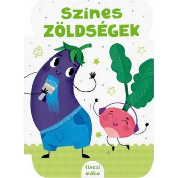 Leporelo Színes zöldségek (Forró-Bathó Éva Emese)(Leporelo)