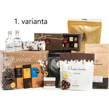 Cukrovinka JANEK Adventní kalendář na 4 adventní neděle – JANEK + COFFEESPOT + ŽUFÁNEK Velikost: I. Varianta
