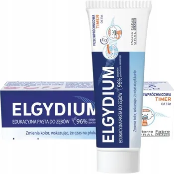 zubní pasta Elgydium Timer dětská zubní pasta s časovačem 50 ml