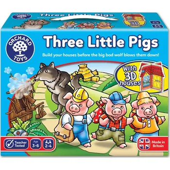 Desková hra NAUČ SE POČÍTAT | Tři malá prasátka