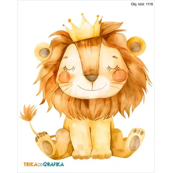 Textilie k potisku Lvíček – nažehlovačka