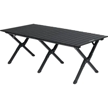 kempingový stůl Naturehike rolovací hliníkový stolek Star Jane vel. L - černý