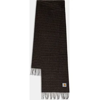 Šála Šála s přídavkem vlny Carhartt WIP Lowis Scarf hnědá barva, I035472.35MXX, ONE SIZE, 98X