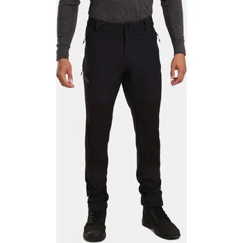 Kilpi Tide-M černá UM0412KIBLK pánské odolnější outdoorové turistické kalhoty - XL zkrácené