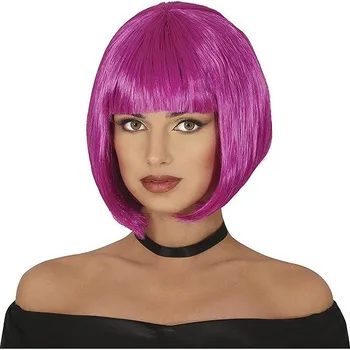 Karnevalová paruka GUIRCA Dámská paruka růžová Rachel