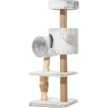 Nobby Škrabadlo pro kočky RUNA 48 x 48 x 129 cm hnědá