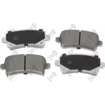 Brzdová destička LORO Sada brzdových destiček LOR 231-02-050