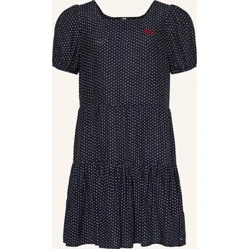Dámské šaty Tommy Hilfiger Dívčí Šaty, tmavě modrá / bílá, 152