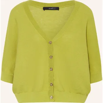 Dámský svetr Oui Dámský Pletený Kardigan, světle zelená, 38