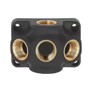 Kompresor Rozbočovací krabice, plast, vnitřní závit 1xG1/2" na 3xG1/2" RIEGLER