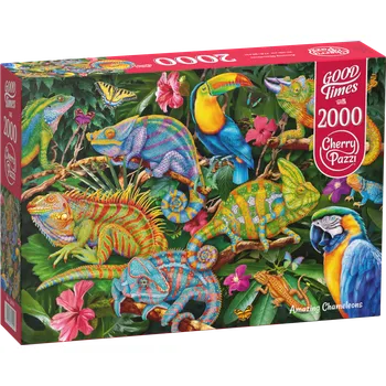 Puzzle Puzzle 2000d. Cherry Pazzi,Úžasní chameleoni